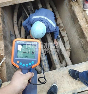 长倘口镇管线探测